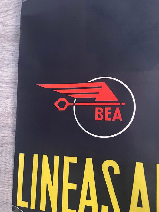 Leruq - Poster Lineas Aereas Britanicas