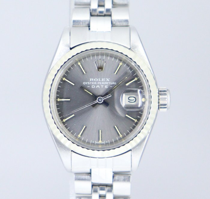 Rolex - Oyster Perpetual Date - Ingen mindstepris - 6917 - Kvinder - 1971