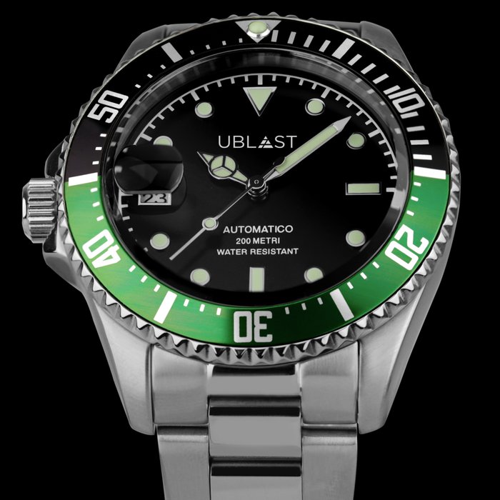 Ublast - Diver Rotation - 20 ATM - REFUB2DR40BGN - Mænd - Ny