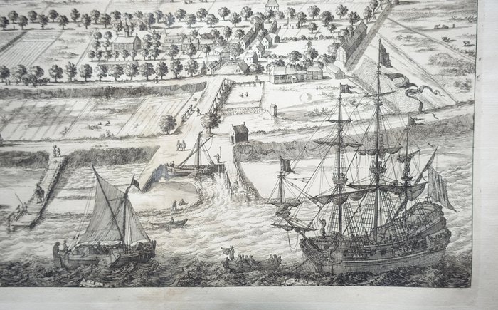 Holland - Middelburg, Nieuw- en St-Joosland; M. Smallegange - De Heerlykheyt van Nieuland - 1696