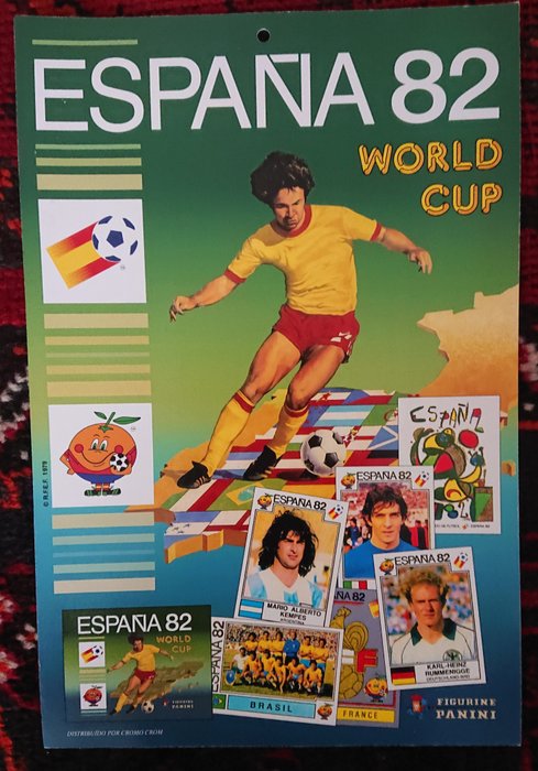 Panini - World Cups Argentina 78 + España 82 - Promoposters Mixed collection