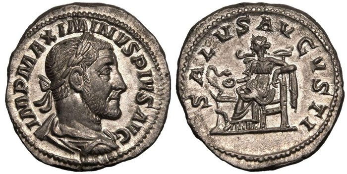 Romarriket. Maximinus Thrax (AD 235-238). Denarius