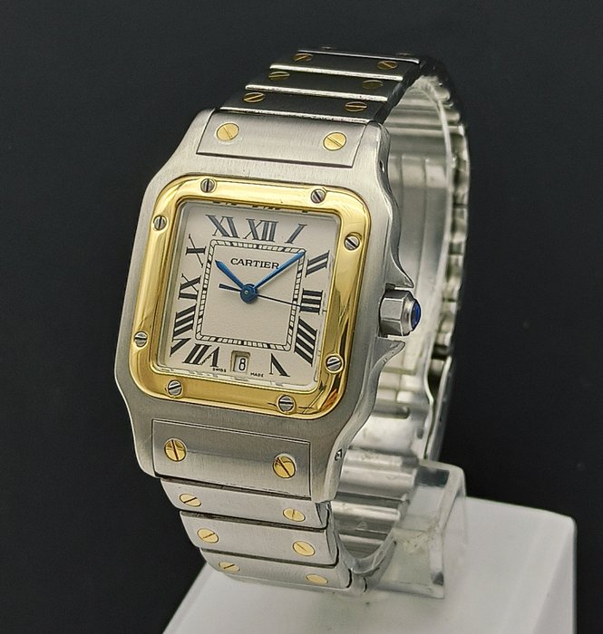 Cartier - Santos de Cartier Galbée - W20030C4 (187901) - Unisex - 1990-1999