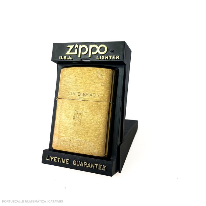 Zippo - Solid Brass - Lighter - Messing