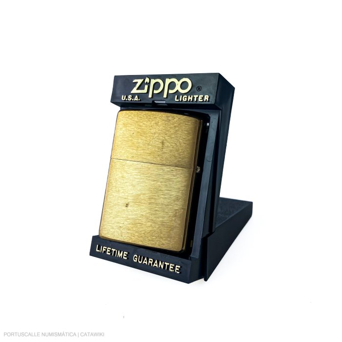 Zippo - Solid Brass - Lighter - Messing