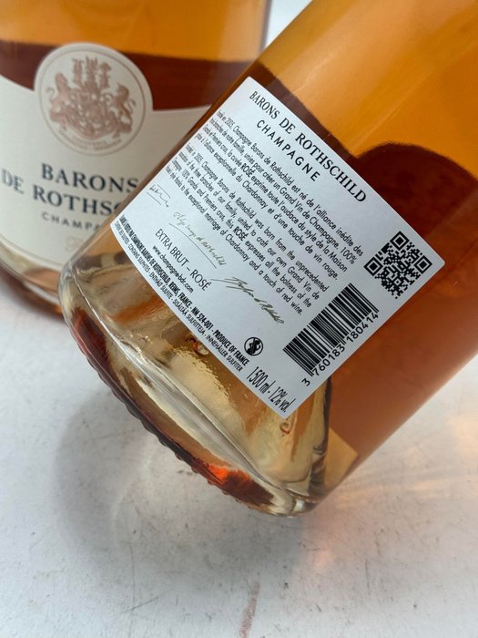 Barons de Rothschild, Rosé - Champagne - 2 Magnum (1,5 L)