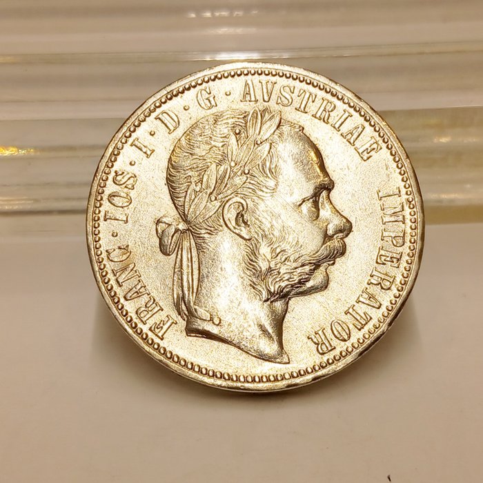 Østrig. Franz Joseph 1848-1916. Gulden 1881  (Ingen mindstepris)