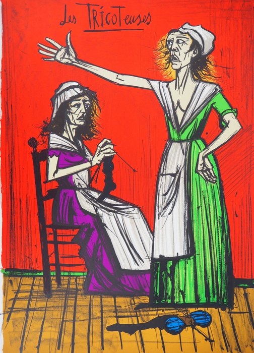 Bernard Buffet (1928-1999) - Révolution les Tricoteuses