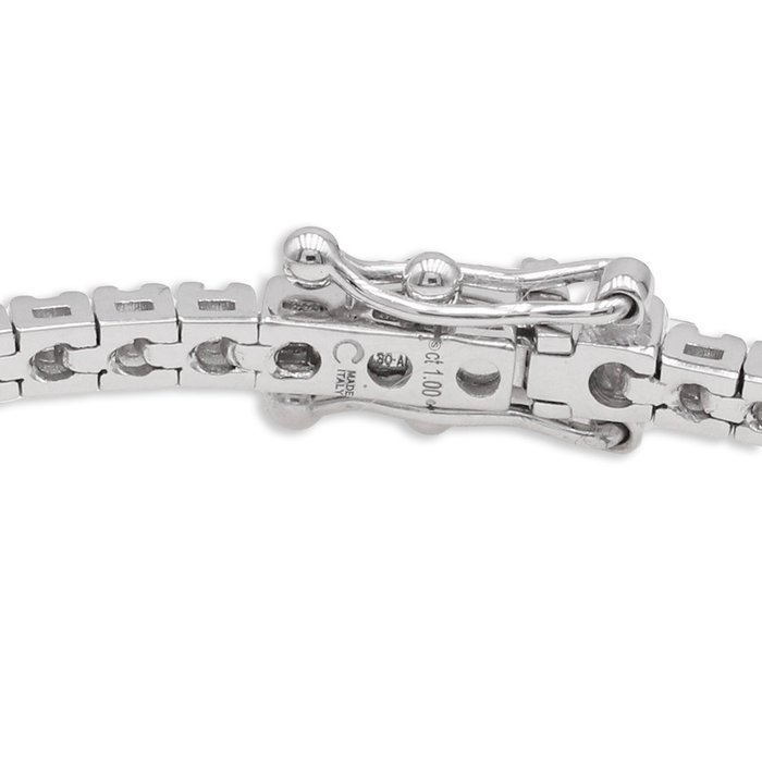 Crivelli - Armbånd - 18 kraat Hvidguld -  1.00ct. tw.