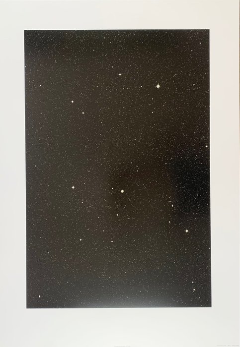 Thomas Ruff (1958) - (after) - 13h 36m -35 1992 - Sternenhimmel Stars - Artprint - 100 x 70 cm