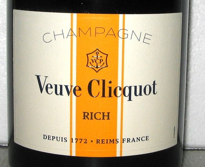 Veuve Clicquot, "Rich" - Champagne Brut - 1 Magnum (1,5 L)