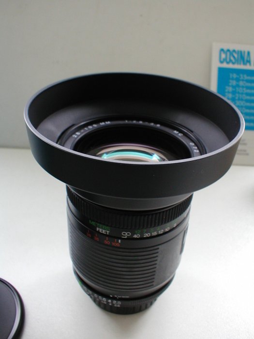 Cosina 28-105mm F/2.8-3.8 MC, voor Nikon AF Zoomobjektiv