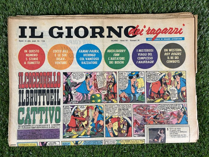 Il Giorno dei ragazzi 34x giornali - anno XII - 34 Magasin - Første udgave - 1968