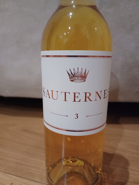 Sauternes "3"  "4" by Château d'Yquem  2012 Caprice de Bastor Lamontagne - Sauternes - 3 Bottles (0.375L + 0.75L)