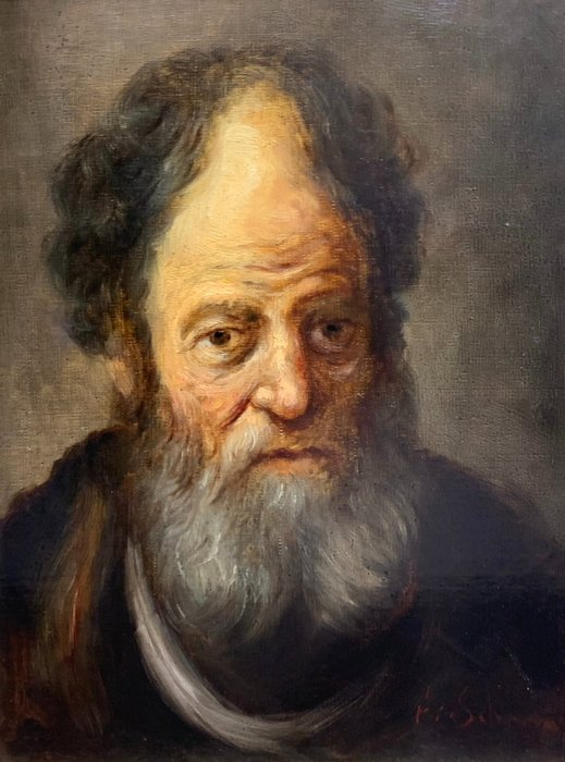 Frans Schoormans (XX) - Oude man