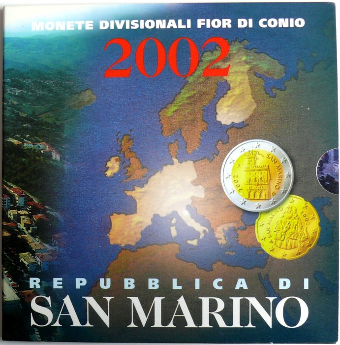 San Marino. Year Set (FDC) 2002  (Ingen mindstepris)