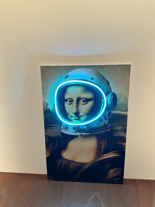 LEDMansion (1995) - Gioconda Astronaut Led Wall Art