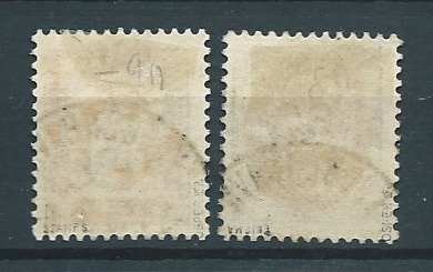 Danmark 1912/1926 - Komplet serie med aftryk af de nye værdier - Michel: 60/62; 82/83; 84/96; 159/165