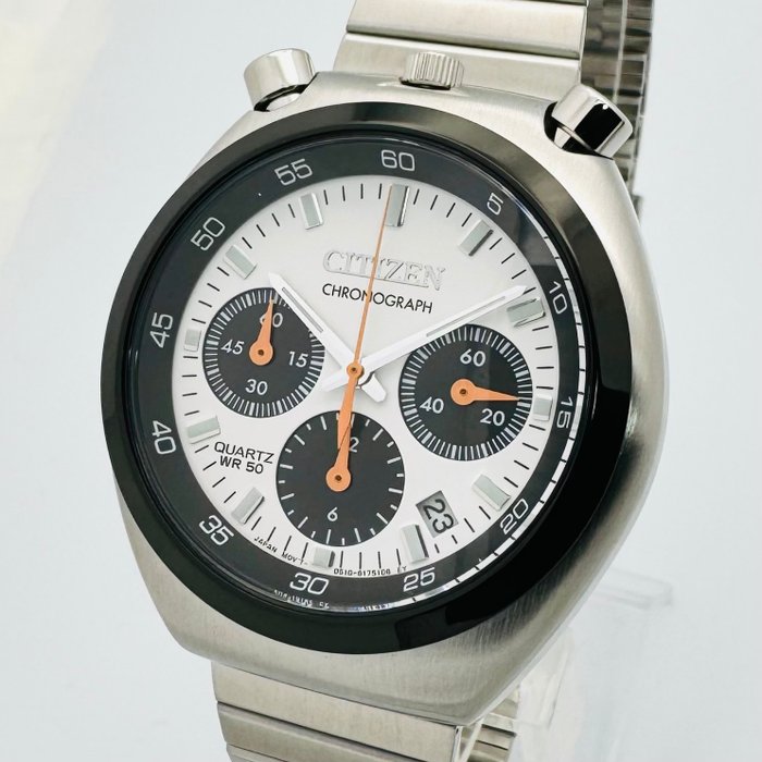 Citizen - Bullhead Panda Chronograph Quartz - Ingen mindstepris - 0150-S127718 - Mænd - 2020+