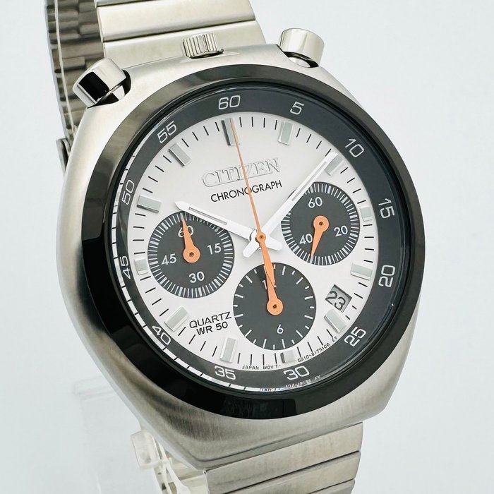 Citizen - Bullhead Panda Chronograph Quartz - Ingen mindstepris - 0150-S127718 - Mænd - 2020+