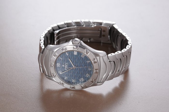 Ebel - Dress Wave Blue Dial - Mænd - 2000-2010