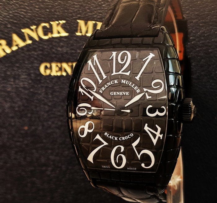 Franck Muller - Black Croco - Ingen mindstepris - 8880 SC BLK CRO - Watch nr 729 - Mænd - 2011-nu