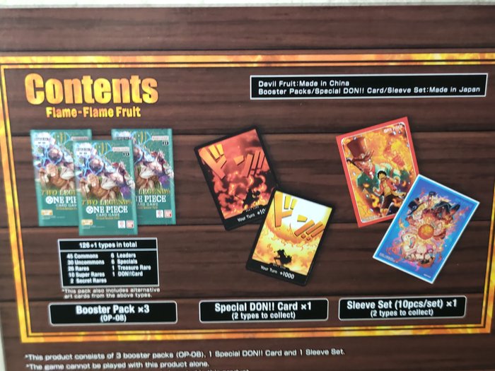 One Piece Card Game Box - Devil Fruits Collection Vol.2 - New Release