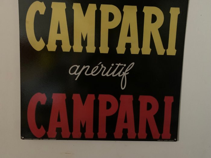 campari - Reklameplakat - campari - Jern