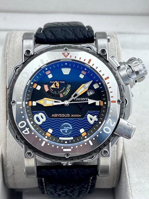 Visconti - Abyssus Scuba 3000m Power Reserve Limited Edition (11/133) - - 1640 FM - Mænd - 2011-nu