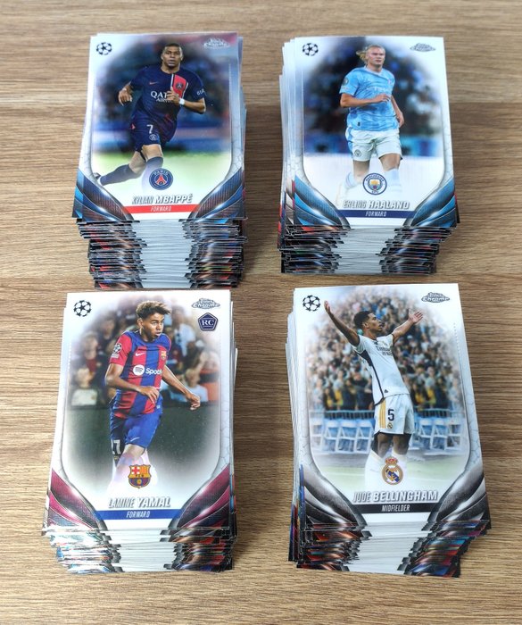 2023/24 - Topps - Chrome Uefa CC - Lamine Yamal Mbappé Haaland Bellingham - 250 Card