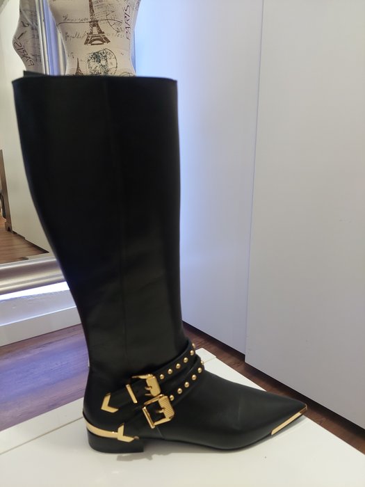 Versace - Knæhøje støvler - Størelse: Shoes / EU 37