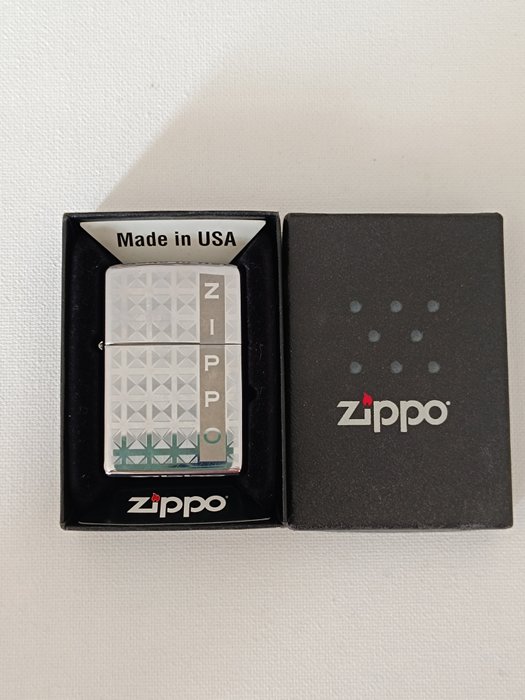 Zippo - Lighter - Stål (rustfrit)