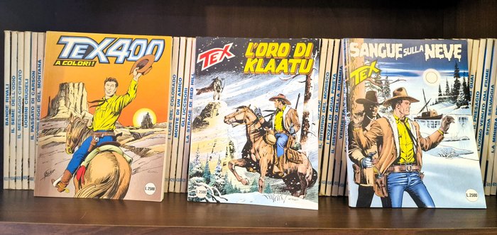 Tex nn. 400/499 - Sequenza completa - 99 Comic - Første udgave