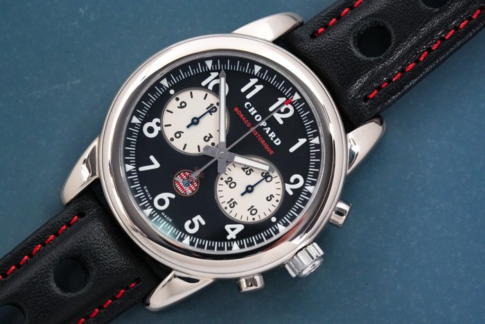 Chopard - Mille Miglia Grand Prix Monaco Historique Chronograph Limited Edition 18k White Gold - 16/1256 - Mænd - 2011-nu