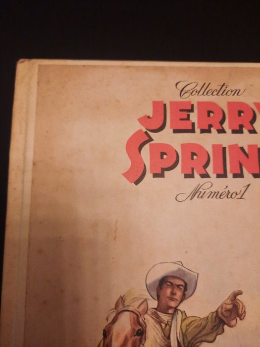 Jerry Spring T1 + T2 - Golden Creek + Yucca Ranch - 2x C - 2 Album - Første udgave - 1955