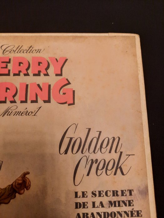 Jerry Spring T1 + T2 - Golden Creek + Yucca Ranch - 2x C - 2 Album - Første udgave - 1955