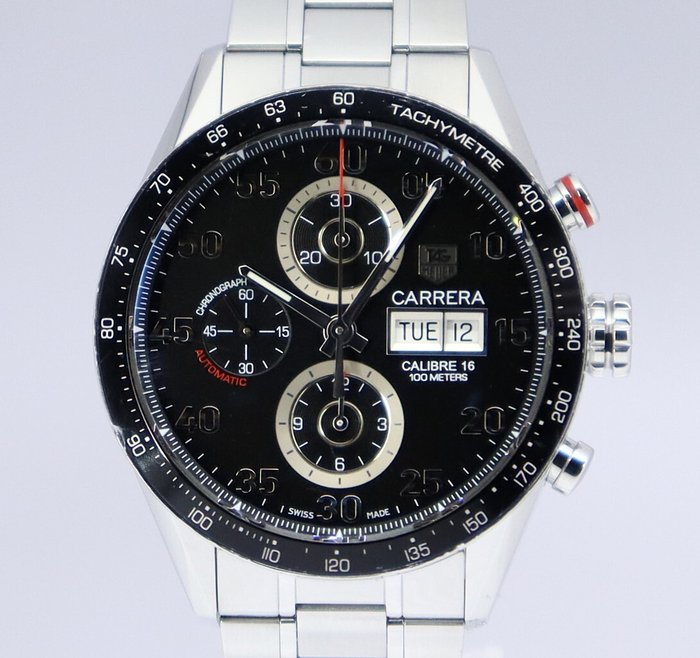 TAG Heuer - Carrera Calibre 16 Day-Date - Ingen mindstepris - CV2A10BA0196 - Mænd - 2011-nu