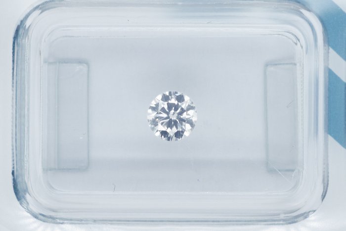 1 pcs Diamant - 0.40 ct - Rund - F - VVS2