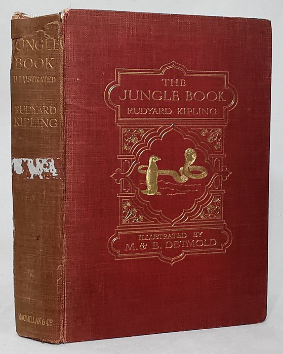 Rudyard Kipling - The Jungle Book (With 16 Colour Plates) - 1931