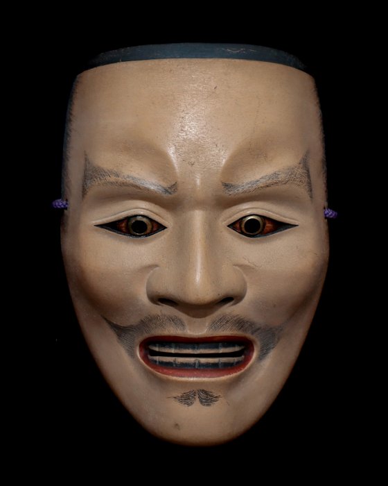 Professional Japan Wooden Noh Mask of AYAKASHI 能面 怪士 - Skulptur Træ - Japan  (Ingen mindstepris)