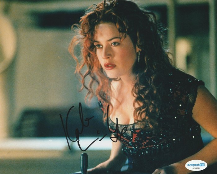 Titanic - Signed by Kate Winslet (Rose)