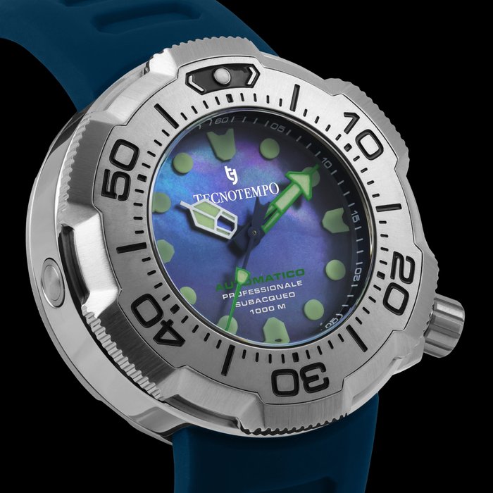 Tecnotempo -  Diver's 1000M "Madreperla" - Limited Edition - Ingen mindstepris - TT.1000.MP - Mænd - 2011-nu