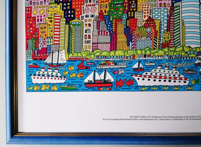 James Rizzi (1950-2011) - My New York City