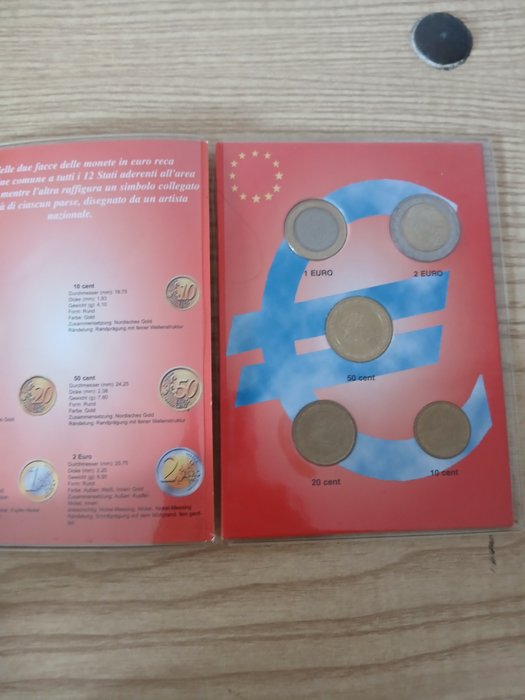 Monaco Series 10 Cent - 2 Euro 2002  (Ingen mindstepris)