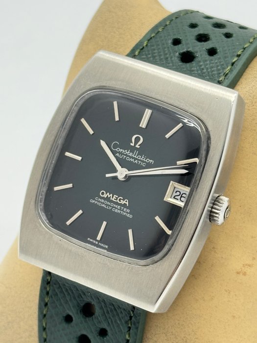 Omega - Constellation Automatic Date Spider Dial - Ingen mindstepris - 166.058 - Mænd - 1970-1979