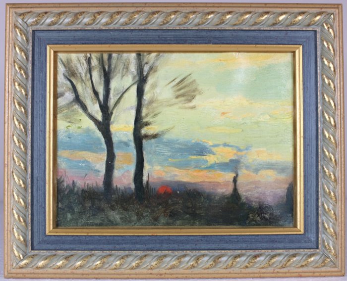 Émile Louis Thivier (1858-1922) - Sunset