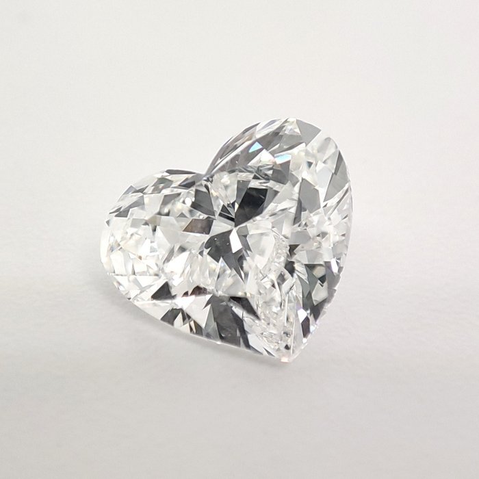 1 pcs Diamant  (Natur)  - 2.01 ct - Hjerte - F - VS1 - Gemological Institute of America (GIA)