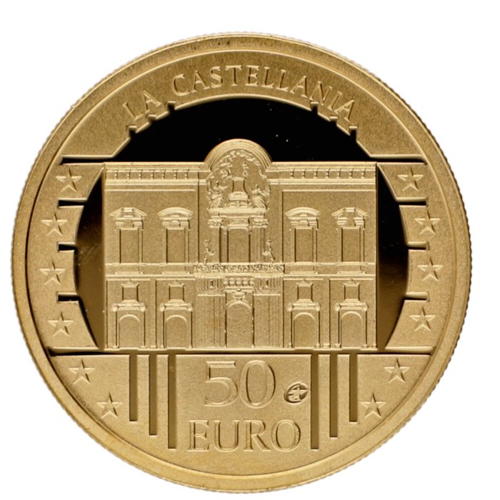 Malta. 50 Euro 2009 "La Castellania" Proof