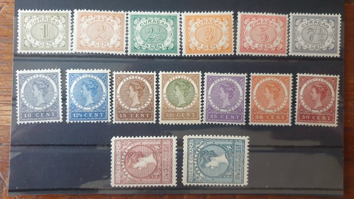 Curaçao 1903/1908 - Skikkelse og Dronning Wilhelmina - NVPH 29/43