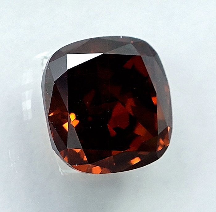 Ingen mindstepris - 1 pcs Diamant  (Farvebehandlet)  - 1.08 ct - Pude - SI2 - Gem Report Antwerp (GRA)